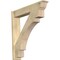 Ekena Millwork Merced Rough Sawn Traditional Outlooker, Douglas Fir, 8"W x 44"D x 44"H OUT08X44X44MRC01RDF - alternate 1